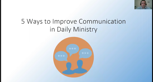 Five ways to improve communication in daily ministry Featured Image