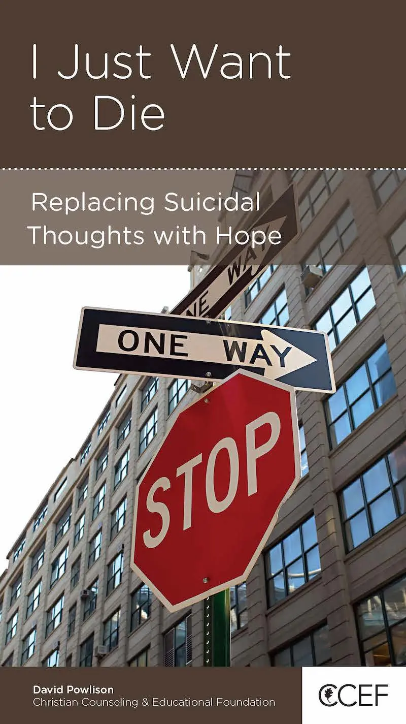Book cover for I Just Want to Die: Replacing Suicidal Thoughts with Hope
