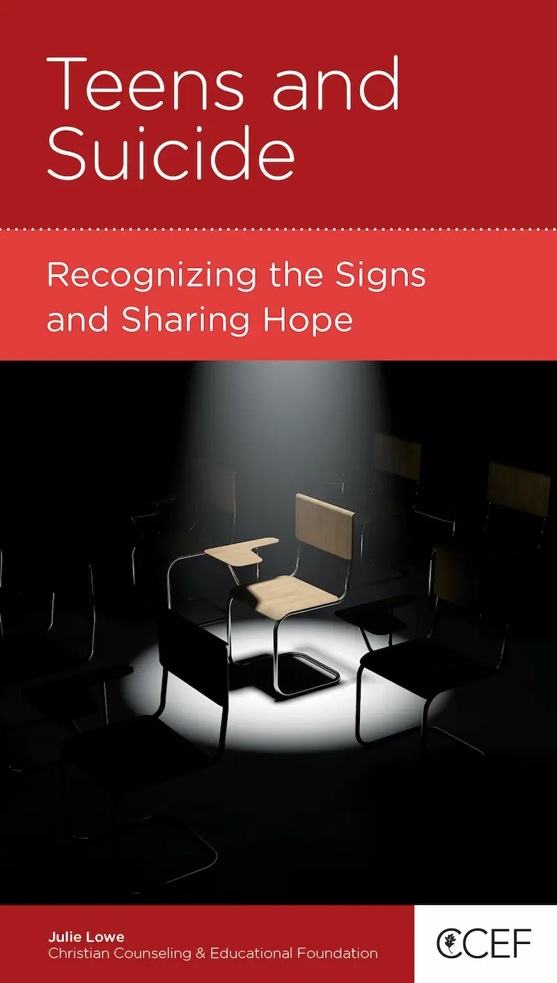 Book cover for Teens and Suicide: Recognizing the Signs and Sharing Hope